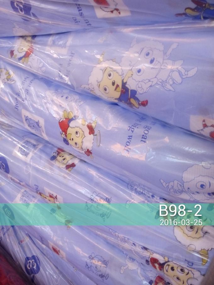 Anti Allergy 35gsm Polyester Brushed Fabric With Flower Printed