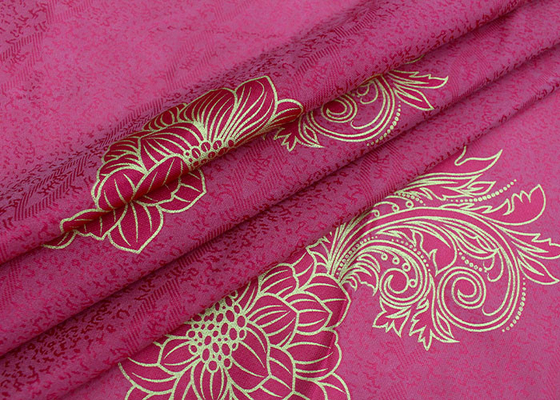 Our Factory Sells Gold Powder Disperse Warp Knitted Printed Mattress Fabric Directly