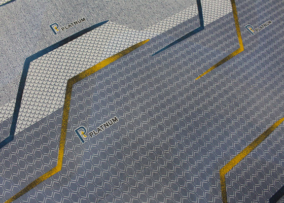 Polyester Printed Mattress Warp Knitted Fabric 200cm Width breathable