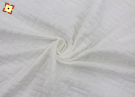 Knitted Jacquard Pillow Mattress Quilting Fabric 500gsm For Home Textile Hotel