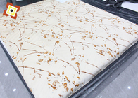 230cm Width Pillow Mattress Quilting Fabric Beige Decor Tear Resistant