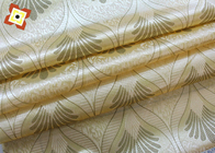 Wrinkle Resistant Mattress Quilting Fabric Knitted Bedding Brushed Huayao Gold Powder Cloth
