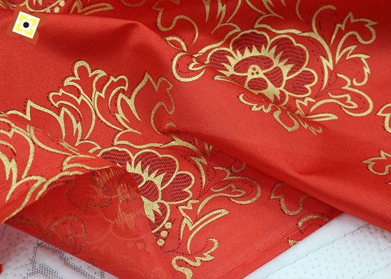 Factory wholesale 100 Polyester Mattress Quilting Fabric Tricot fabric mattress fabric