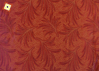 Flame Retardant 60gsm Polyester Mattress Fabric Warp Knitted Gold Powder