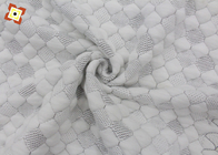 Air Layer Elastic Mattress Quilting Fabric Jacquard Grey Bamboo Fiber Mattress Pillow Fabric