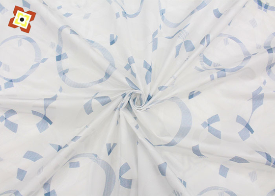 Wholesale Textile Fabric Manufacturer Cheap Price Sale White Print Polyester Knitted Fabric Mattress Fabric