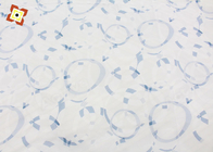 120gsm Mattress Printed Tricot Fabric Polyester Satin Bedding Fabric