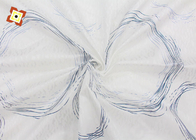 Anti Mildew Polyester Fiber Printed Mattress Fabric Warp Knitted