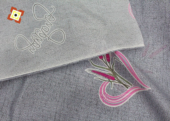 Wholesale 100 Polyester Mattress Quilting Fabric Warp Knitted Gold Printed Mattress fabric