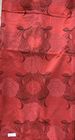 Fire Retardant 2.1m Width 80gsm Knitted Mattress Fabric with Marron Design