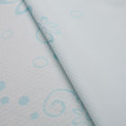 Breathable Poly 220gsm Jacquard Mattress Fabric RoHS Certification