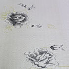 2.2m Width 240g/M2 Jacquard Knitted Mattress Fabric With Rose Pattern