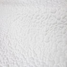 Satin Polyester 160gsm Woven Mattress Fabric Wrinkle Proof With Bubble Pattern
