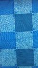 Dust Mite Proof Light Blue Polyester Fabric , 38g/M2 Jacquard Mattress Fabric