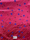 70gsm Knitted Mattress Fabric Wide 220cm Pink Pigment Print