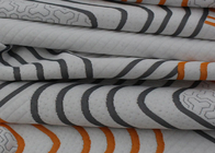 Anti Allergic Elastic Knitted Jacquard Mattress Fabric Customization