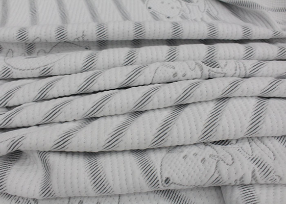 WHOLESALE FABRIC 100 POLYESTER FIBER JACQUARD MATTRESS FABRIC