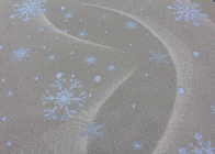 100% polyester fine jacquard knitted mattress fabric snowflake pattern