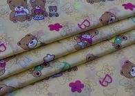 Polyester Warp Knitted Color Printing Mattress Quilting Fabric 225cm Width