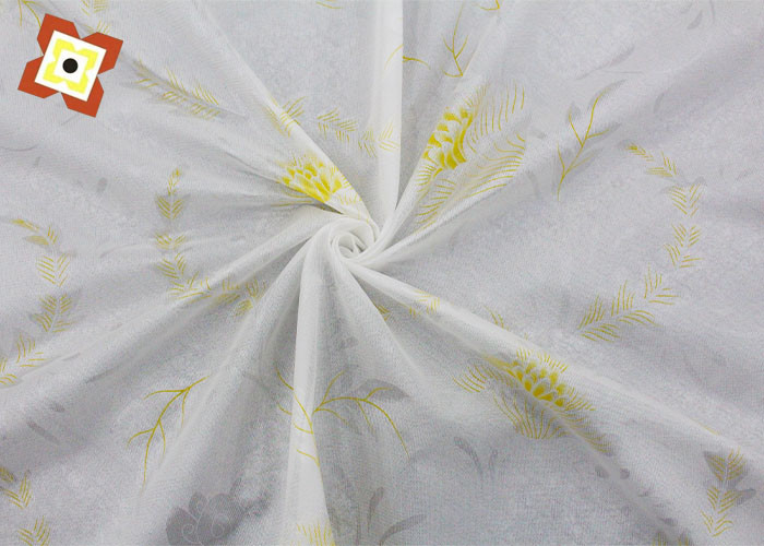 Breathable Tricot Knitted Mattress Woven Fabric For Textile 93&quot; Width