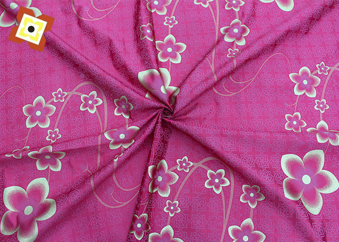 Lightweight Pongee Mattress Quilt Fabric Printed Pattern