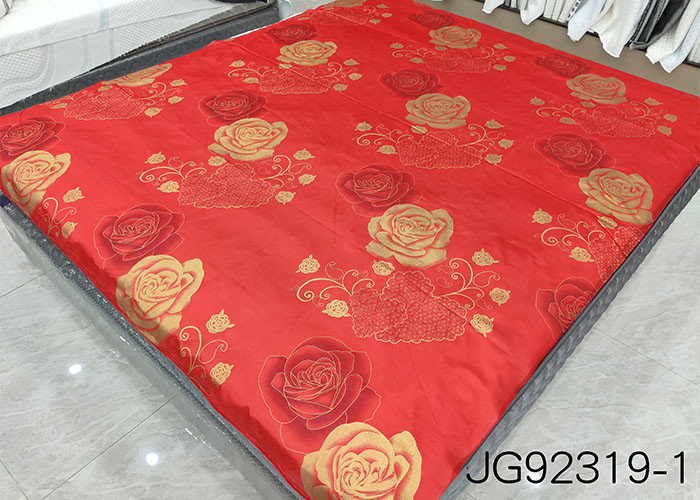 Factory Cheap High Quality Customized Printed 100% Polyester TRICOT Mattress Fabric