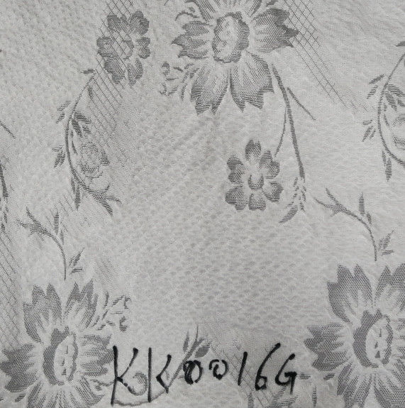 Grey 100% Polyester 180gsm Jacquard Knitting Fabric 220cm Width