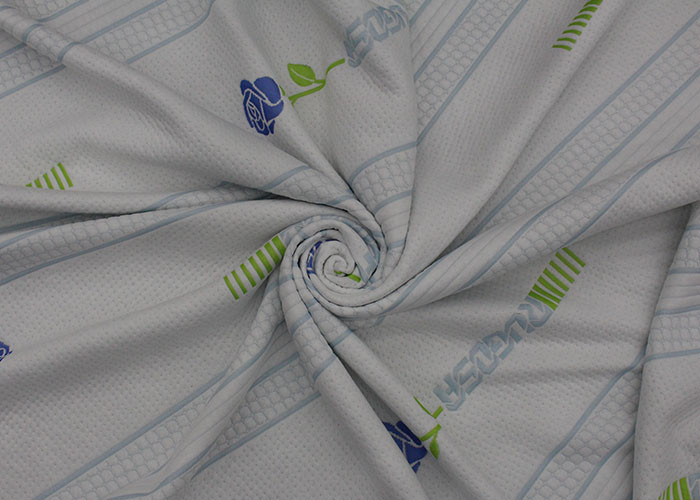 Jacquard Cotton Air Layer Mattress Latex Pillow Fabric Tear Resistant